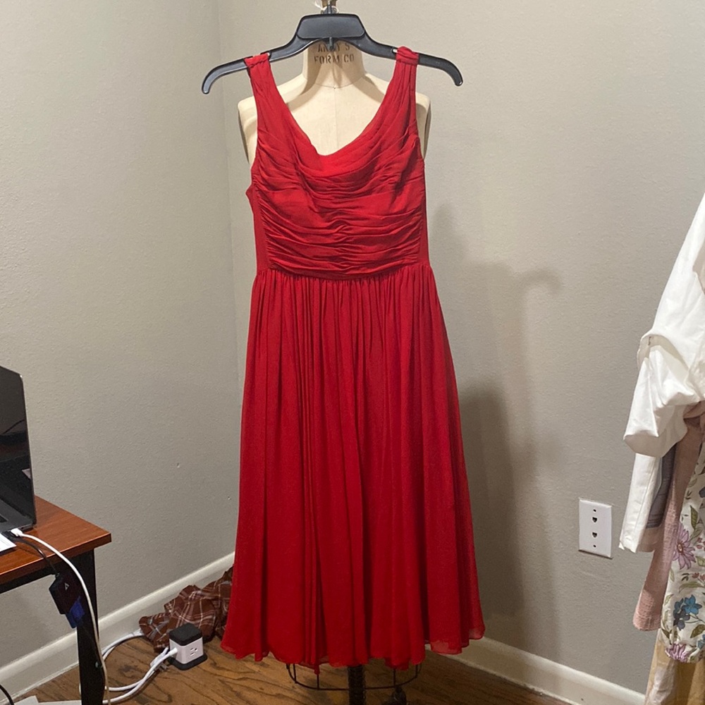 Moulinette Soeurs woven dress, size 2